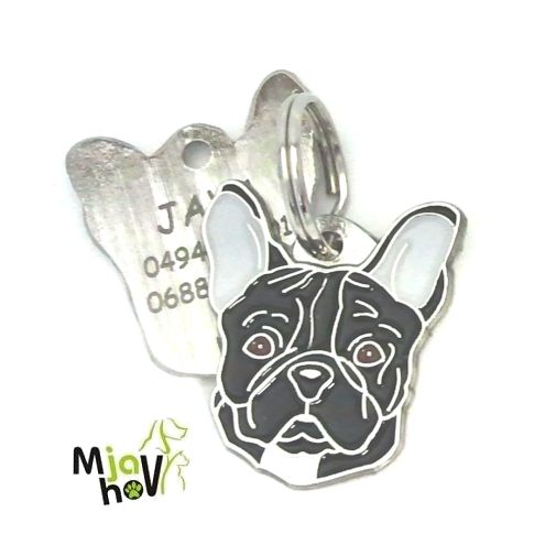 medagliette-per-cani-bouledogue-francese-nero.jpg Medagliette per cani, medagliette per cani incise, medaglietta, incese medagliette per cani online, personalizzate medagliette, medaglietta